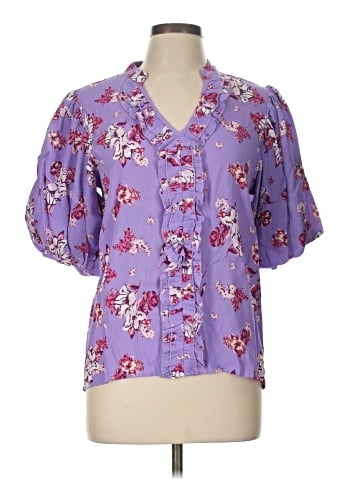 River Island Short Sleeve Blouse (view 1)