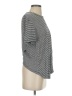 A.L.C. Stripes Gray Short Sleeve Top Size S - photo 4