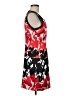 BCBGMAXAZRIA Graphic Red Casual Dress Size M - photo 4