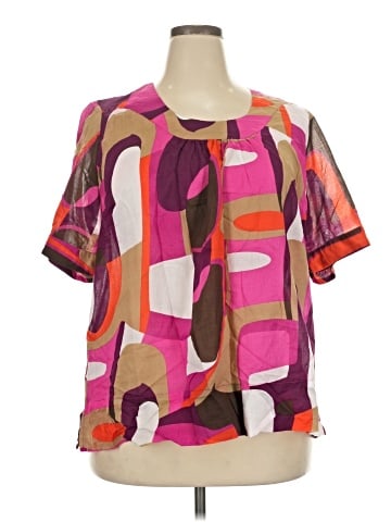 George Short Sleeve Blouse (view 1)