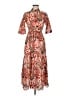 Zara Paisley Orange Casual Dress Size M - photo 1