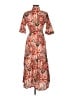 Zara Paisley Orange Casual Dress Size M - photo 2