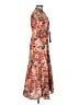 Zara Paisley Orange Casual Dress Size M - photo 4