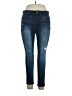 Democracy Solid Blue Jeans Size 16 - photo 1