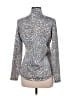 J. McLaughlin 100% Polyester Silver Cardigan Size M - photo 2