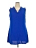 VIISHOW Blue Sleeveless Blouse Size XXL - photo 1