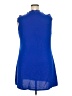 VIISHOW Blue Sleeveless Blouse Size XXL - photo 2