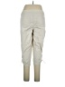 Great Northwest Indigo Solid Ivory Cargo Pants Size 12 - photo 2