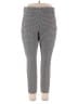 Rafaella Stripes Gray Casual Pants Size 18 - photo 1