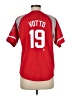 Adidas 100% Polyester Red Kimono Size M - photo 2
