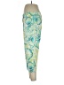 Paraphrase Print Green Active Pants Size 12 - photo 5