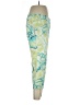 Paraphrase Print Green Active Pants Size 12 - photo 4
