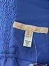 Hutch 100% Polyester Blue Short Sleeve Blouse Size S - photo 7