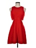 Express Solid Red Cocktail Dress Size 8 - photo 1