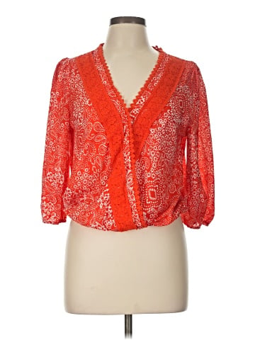 Blue Rain 3/4 Sleeve Blouse (view 1)