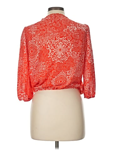 Blue Rain 3/4 Sleeve Blouse (view 2)