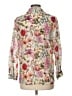 Chenault Floral Ivory 3/4 Sleeve Blouse Size L - photo 2