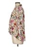 Chenault Floral Ivory 3/4 Sleeve Blouse Size L - photo 5