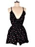Mimi Chica 100% Rayon Hearts Black Romper Size M - photo 1