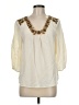 Tibi Ivory 3/4 Sleeve Blouse Size 6 - photo 1