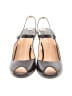 Cole Haan Gray Black Heels Size 8 1/2 - photo 2