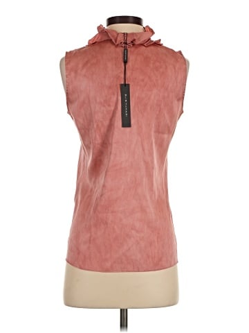 Elie Tahari Sleeveless Silk Top (view 2)