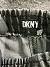 DKNY Solid Black Denim Shorts Size 5 - photo 3