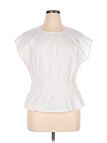 MICHAEL Michael Kors Short Sleeve Blouse (view 1)