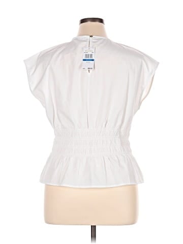 MICHAEL Michael Kors Short Sleeve Blouse (view 2)