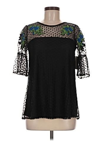 Notations Short Sleeve Top (view 1)