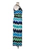 AB Studio Chevron-herringbone Blue Casual Dress Size XL - photo 4