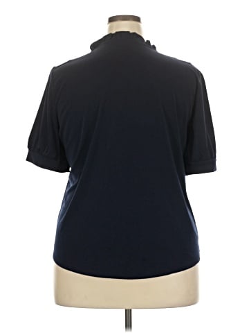 Adrianna Papell Short Sleeve Blouse (view 2)