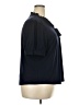 Adrianna Papell Black Short Sleeve Blouse Size XXL - photo 4