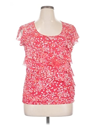 Apt. 9 Short Sleeve Blouse (view 1)