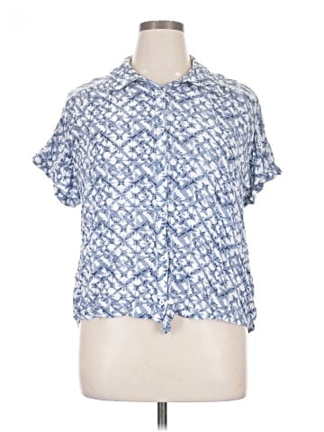 Caffé Marrakesh Short Sleeve Blouse (view 1)