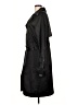 DKNY 100% Polyester Black Trenchcoat Size L - photo 5