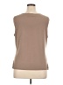Simonton Says Tan Sleeveless Blouse Size XL - photo 2