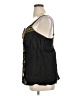 Venezia 100% Cotton Black Sleeveless Blouse Size 16 - photo 5