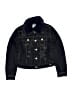 Mayoral Black Denim Jacket Size 10 - photo 1