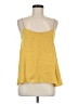 Mango 100% Polyester Yellow Tank Top Size M - photo 1
