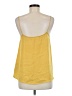 Mango 100% Polyester Yellow Tank Top Size M - photo 2