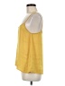 Mango 100% Polyester Yellow Tank Top Size M - photo 5