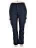 L.L.Bean Blue Cargo Pants Size 18 - photo 1