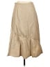 Halogen Solid Tan Casual Skirt Size 10 Petite - photo 2