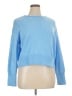CeCe 100% Cotton Blue Pullover Sweater Size XL - photo 1