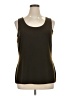 Simonton Says Brown Sleeveless Blouse Size XL - photo 1