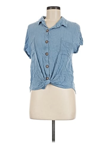 Truself Short Sleeve Blouse (view 1)