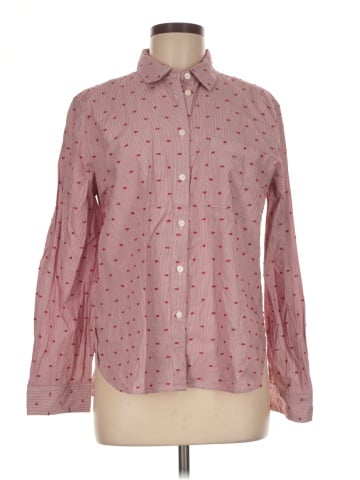 Ann Taylor LOFT Long Sleeve Button-Down Shirt (view 1)