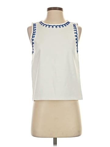 Ann Taylor Sleeveless T-Shirt (view 1)