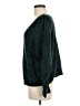Pink Rose 100% Polyester Green Pullover Sweater Size M - photo 5